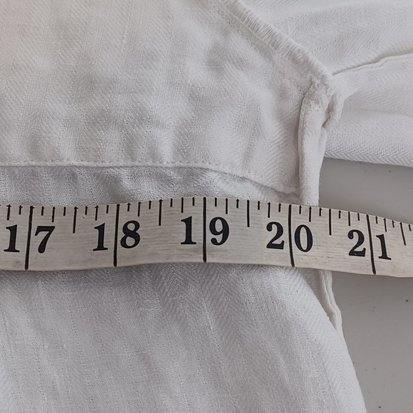 Cloth And Steel Linen Costal Grandma Lagenlook Top - Picture 8 of 12